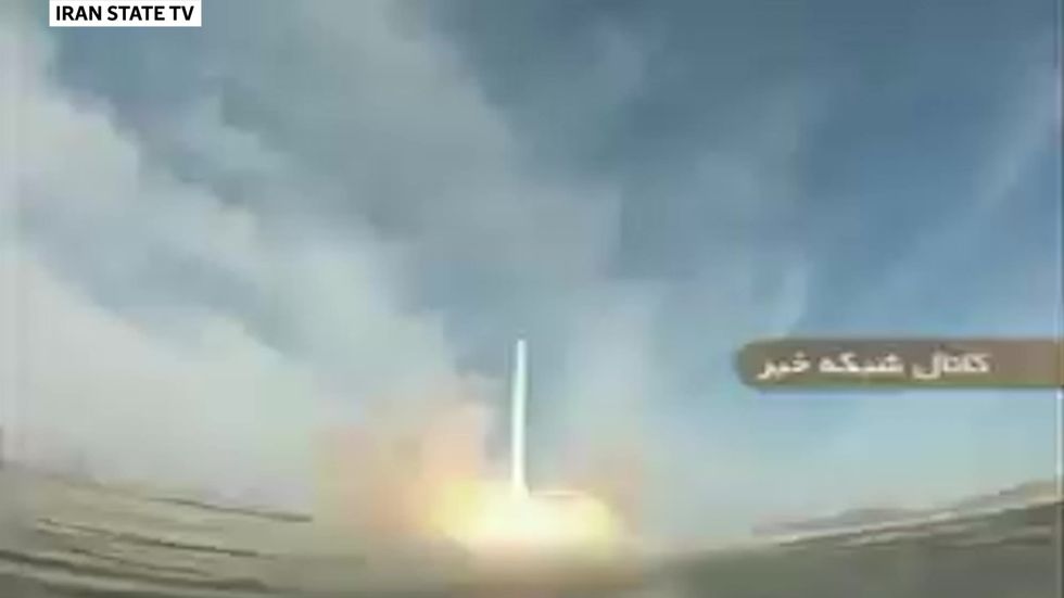 Iran launches first military satellite into orbit