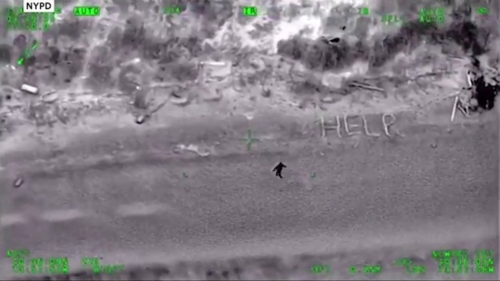 New York police rescue kayaker who stranded himself on remote island during lockdown