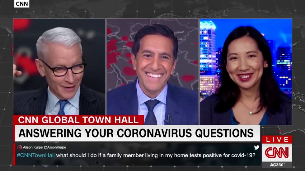 Anderson Cooper shares his at-home haircut fail on CNN
