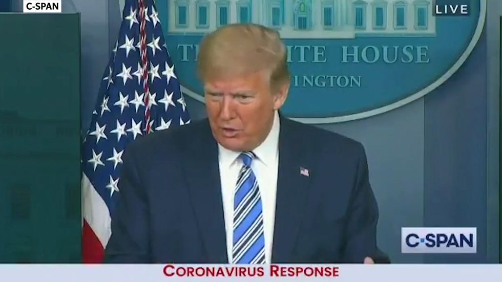 Trump repeatedly tells female reporter to keep her voice down