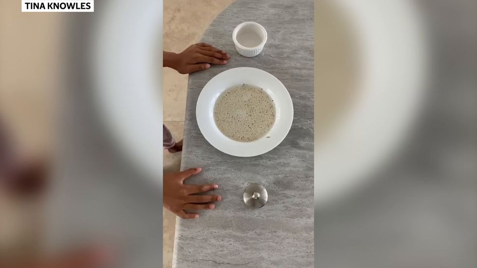Beyoncé's daughter Blue Ivy shares PSA video demonstrating soap hand-washing trick
