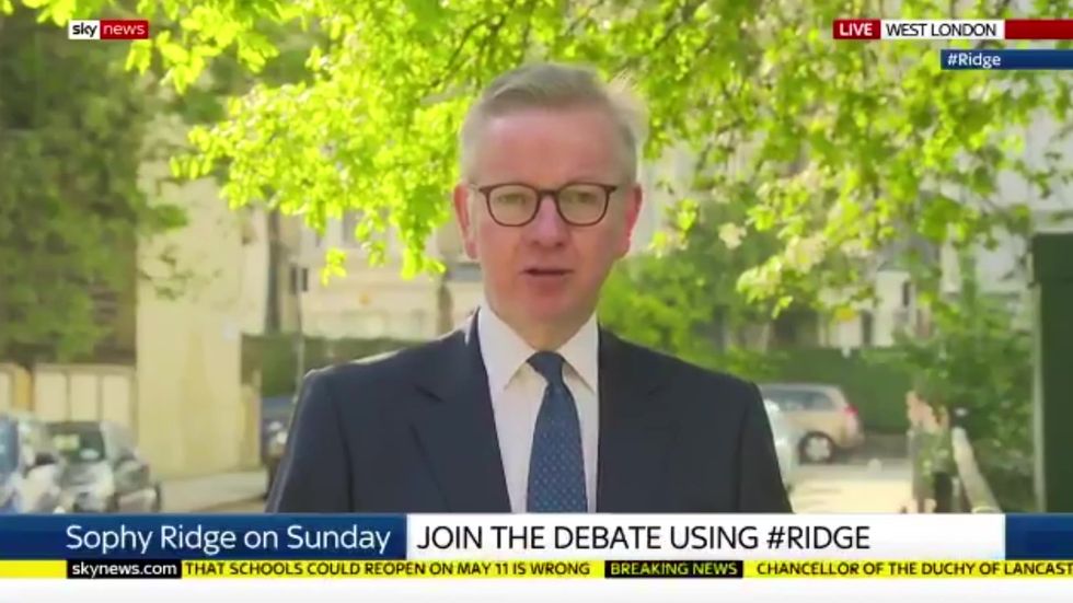 Michael Gove: 'The idea that the Prime Minister skipped meetings that were vital to our response to the coronavirus is grotesque'