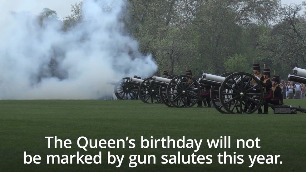 No gun salutes for Queen’s 94th birthday