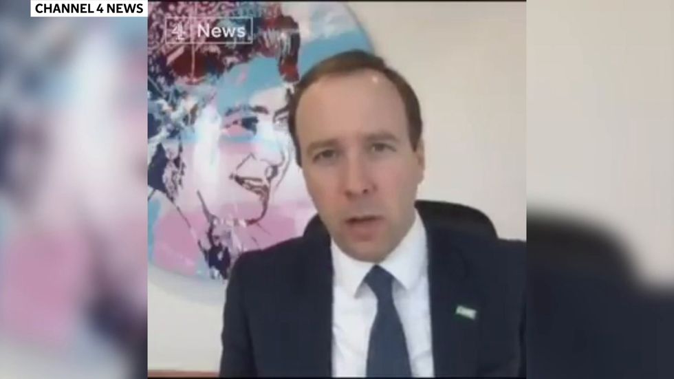 Matt Hancock says he wishes he could magic PPE from the sky