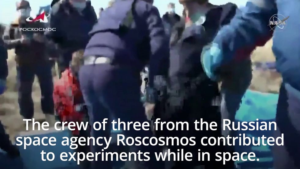 Nasa astronauts make safe return to earth from International Space Station