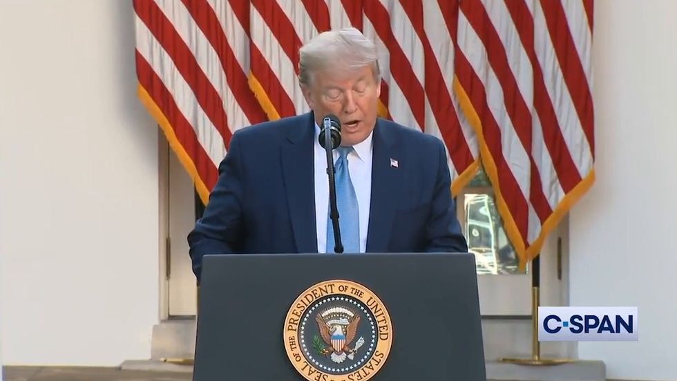 Donald Trump says coronavirus has 'passed peak' in US