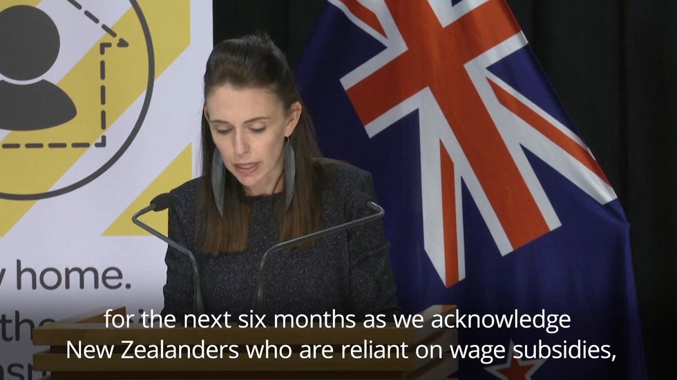 New Zealand prime minister and top officials to take 20% pay cut