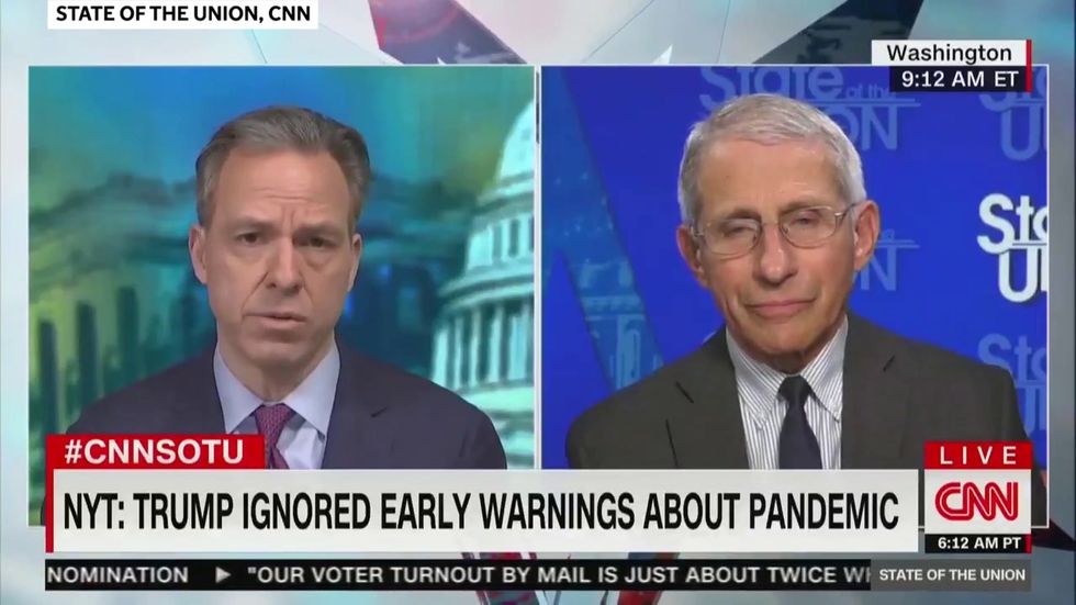 Dr Fauci acknowledges lives could have been saved with quicker action