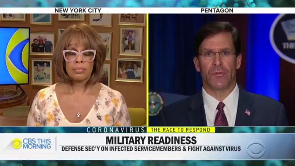 Defence Secretary Mark Esper open to reinstating Crozier