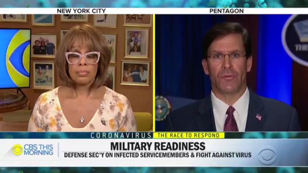 Defence Secretary Mark Esper open to reinstating Crozier