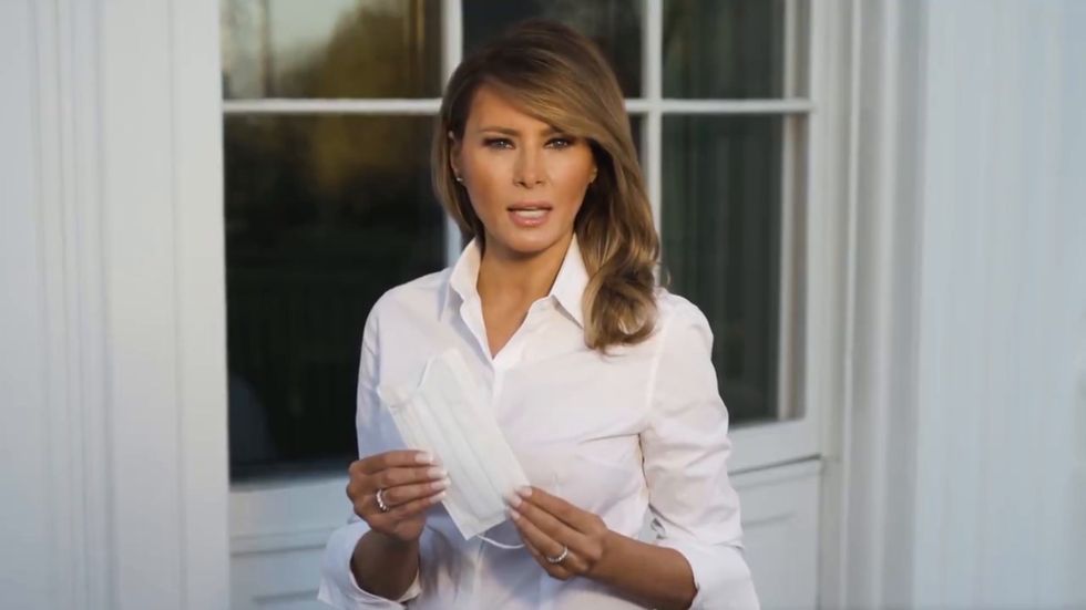 Melania Trump releases PSA on how to stay safe against coronavirus