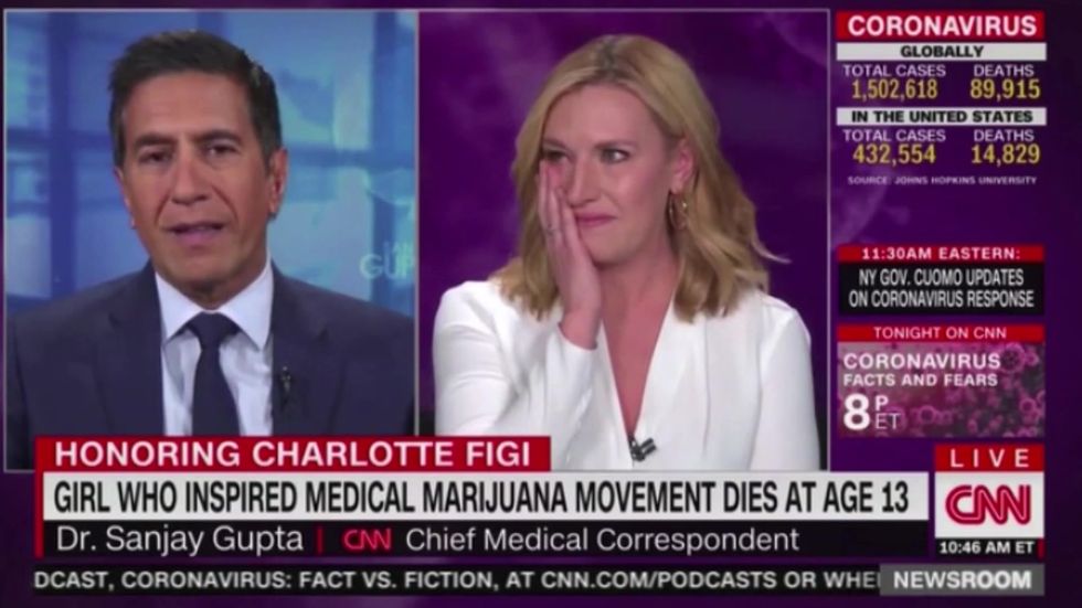 CNN's Poppy Harlow tears up over death of girl who helped medical marijuana reform