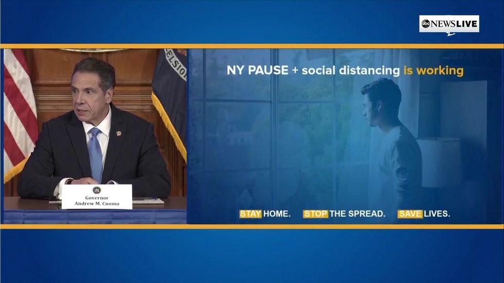 Coronavirus: New York flattening the curve despite jump in death toll, Cuomo says