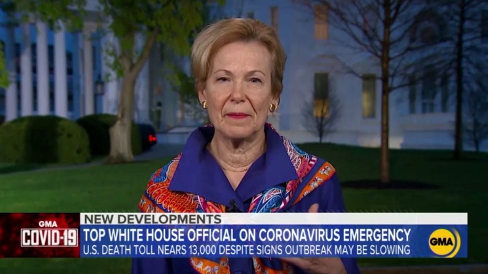 White House coronavirus official says they're investigating when social distancing can be relaxed