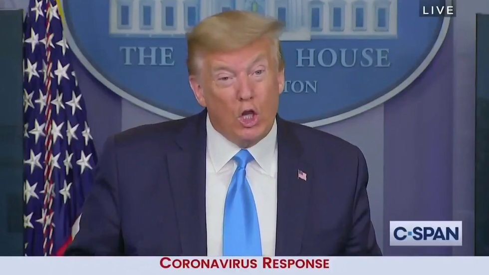 Donald Trump backtracks on comments about suspending funds to the WHO