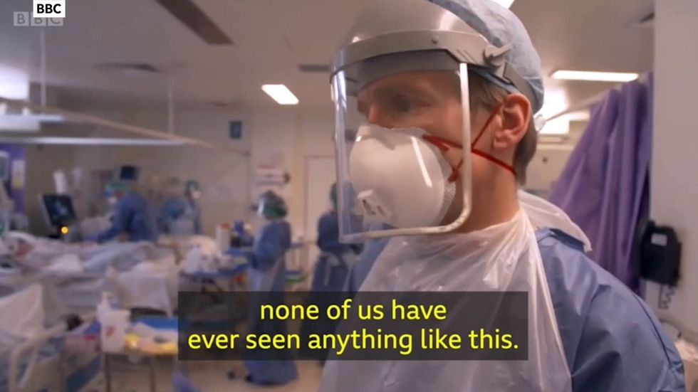 Inside London's Covid-19 ICU ward: BBC lifts lid on intensive care