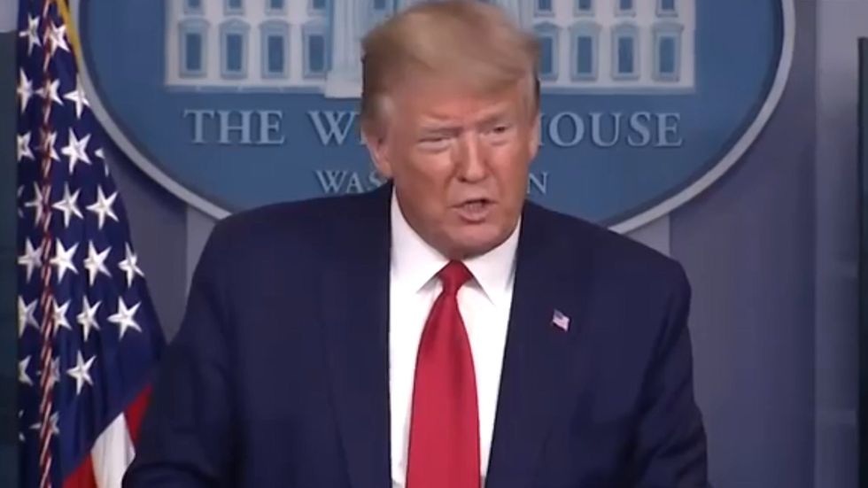 Donald Trump offered a list of drug companies to help out Boris Johnson