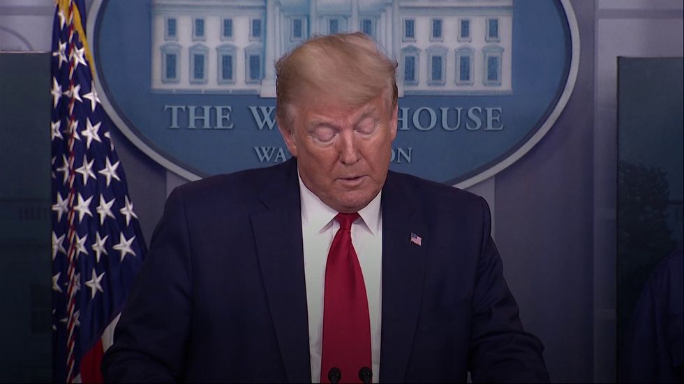 President Trump sends best wishes to Boris Johnson