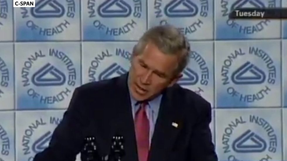 George W. Bush warned that the US needed to prepare for a pandemic in 2005