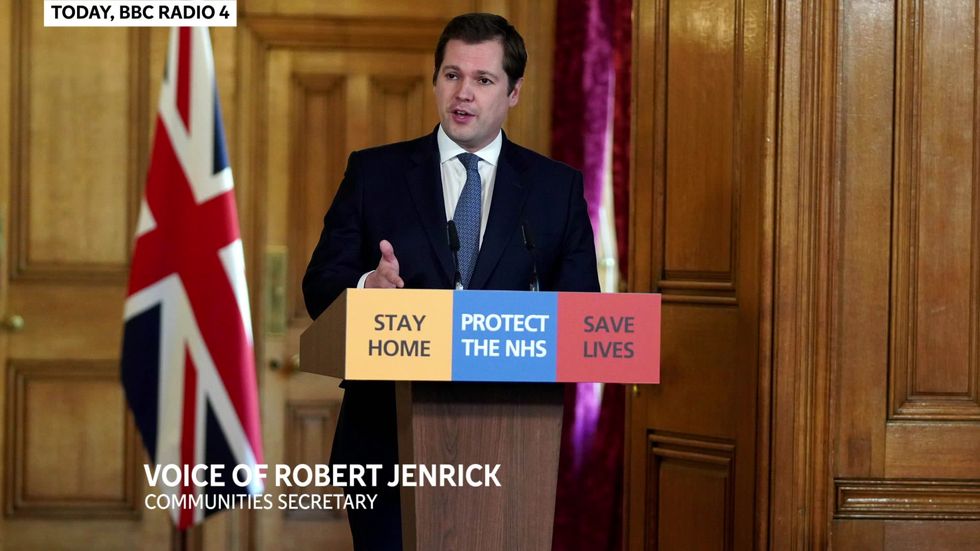 Robert Jenrick says keep parks open if it all possible