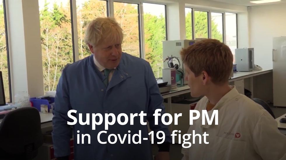 Tributes flood in for Boris Johnson after Covid-19 hospital admission