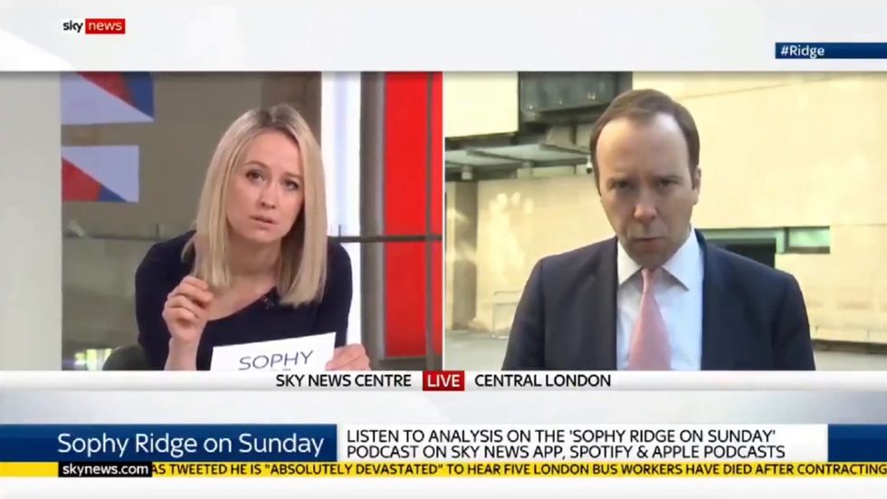 Coronavirus: Sunbathers in parks are breaking government restrictions, says health secretary