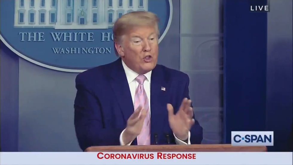 What do you have to lose? Take it': Trump pushes unproven drug