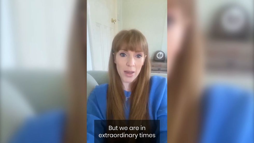 Angela Rayner addresses winning Labour deputy leadership race