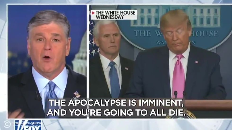 Daily Show makes supercut of prominent Trump supporters downplaying Covid-19