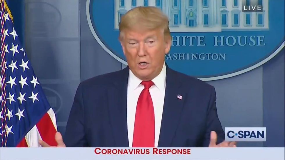 Trump says he won't be following advice to wear a face mask