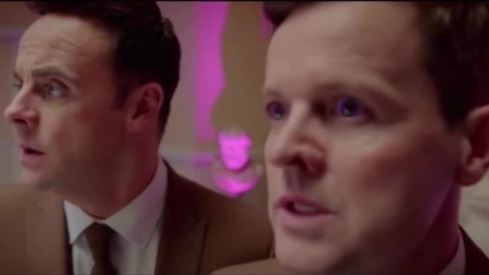 Ant and Dec criticised for 'infect the human scum' joke