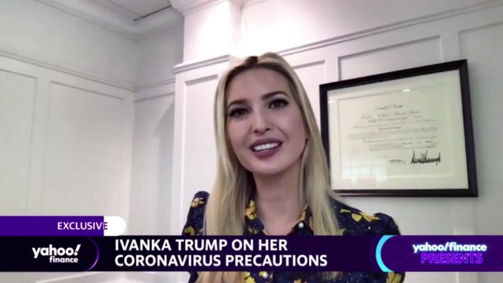 Ivanka Trump says she's using time at home to reread The Odyssey and learn to play guitar