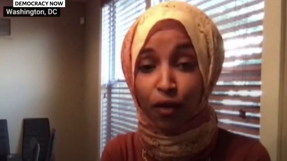 Coronavirus Ilhan Omar attacks Trump over Covid-19 response