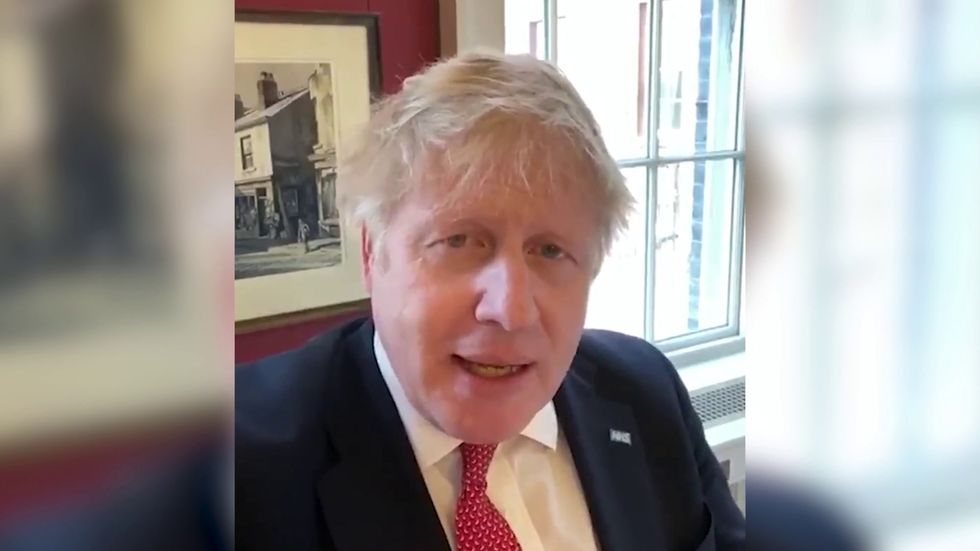 Boris Johnson thanks medical professionals from coronavirus isolation