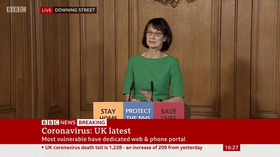 Dr Jenny Harries says "probably over the next six months" social distancing measures will be adjusted