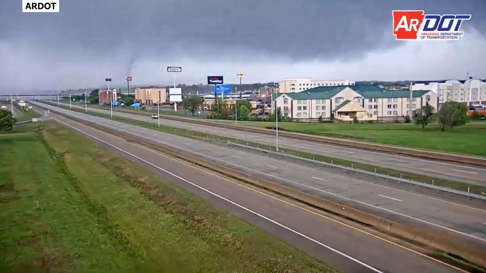 Tornado tears through Jonesboro, Arkansas