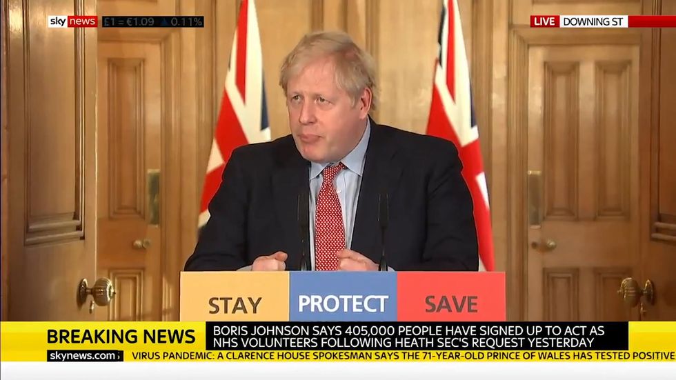 Johnson says it is 'harder' to make 'tailored programme' for self employed workers