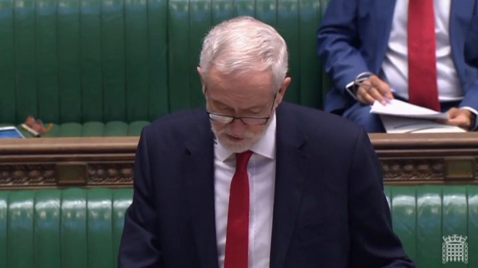 Corbyn questions Boris Johnson on testing shortfall for NHS workers and carers