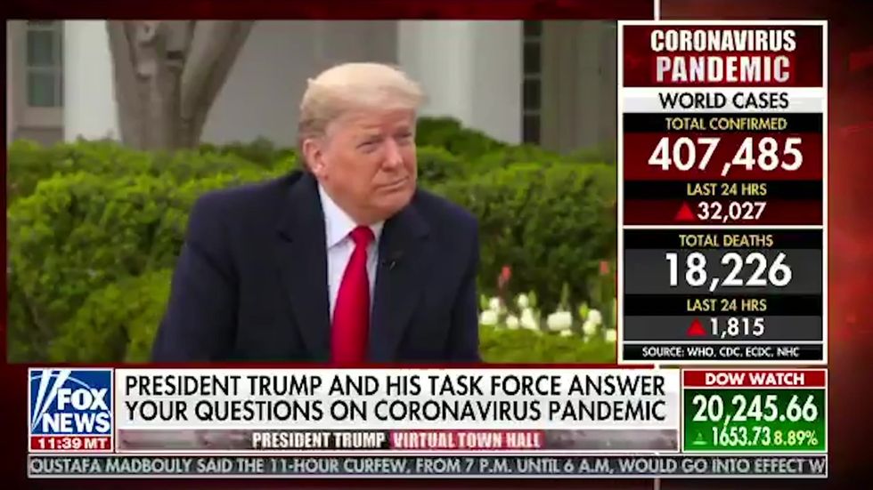 Donald Trump asks heal official if she 'blames governor' for New York infection rates