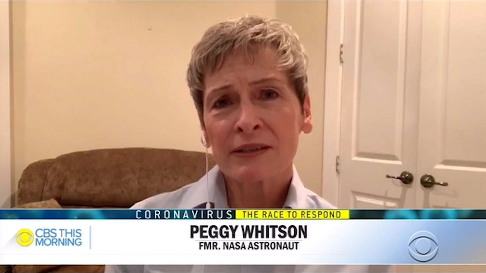 Astronaut Peggy Whitson gives advice on living in isolation
