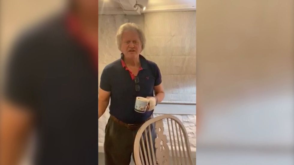 Tim Martin sends video message to staff encouraging them to work for Tesco