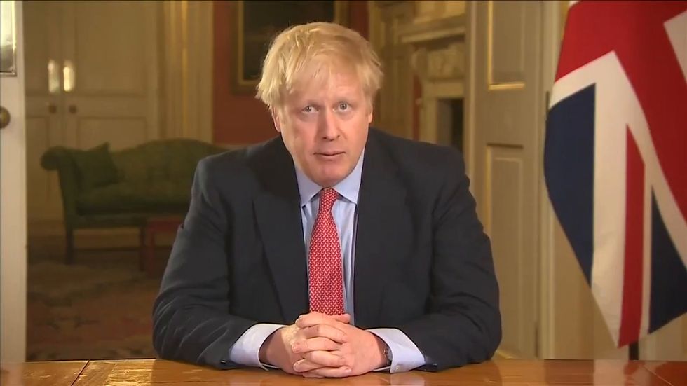 Boris Johnson bans gatherings of more than two people