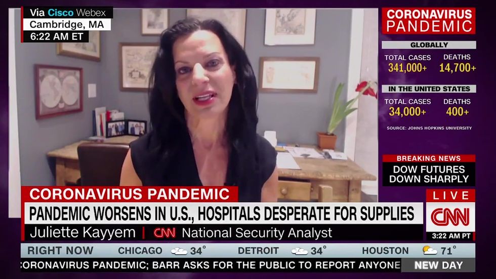 Expert calls Trump's corovirus tweet 'bogus'