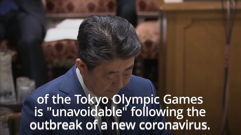 Shinzo Abe: Delay an option if Olympics can't be held fully