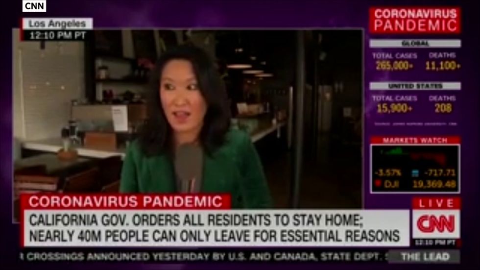 CNN reporter describes being racially abused while reporting on coronavirus response