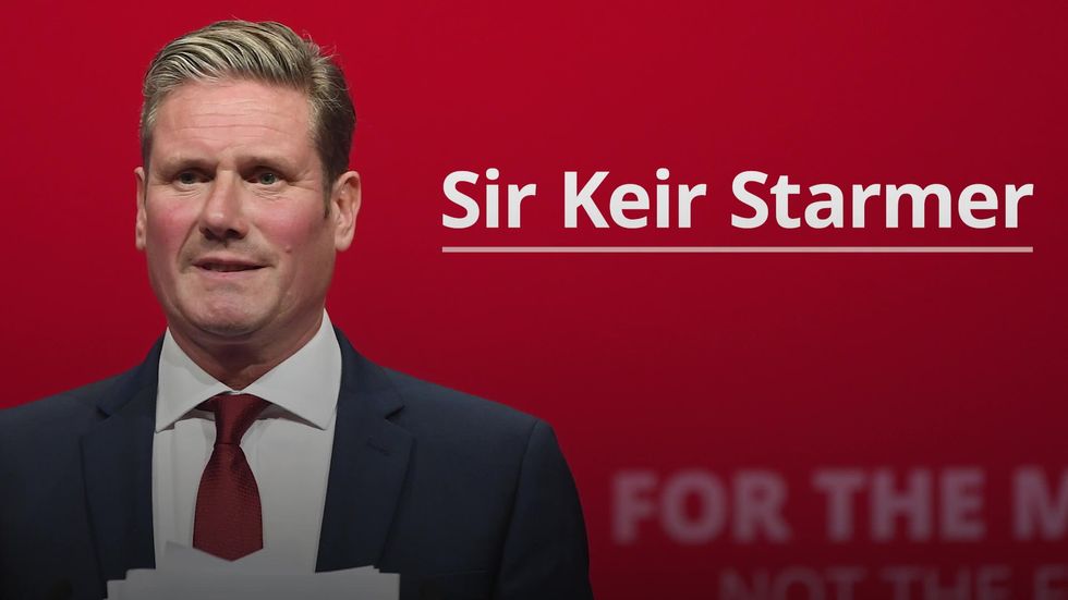 Sir Keir Starmer in profile