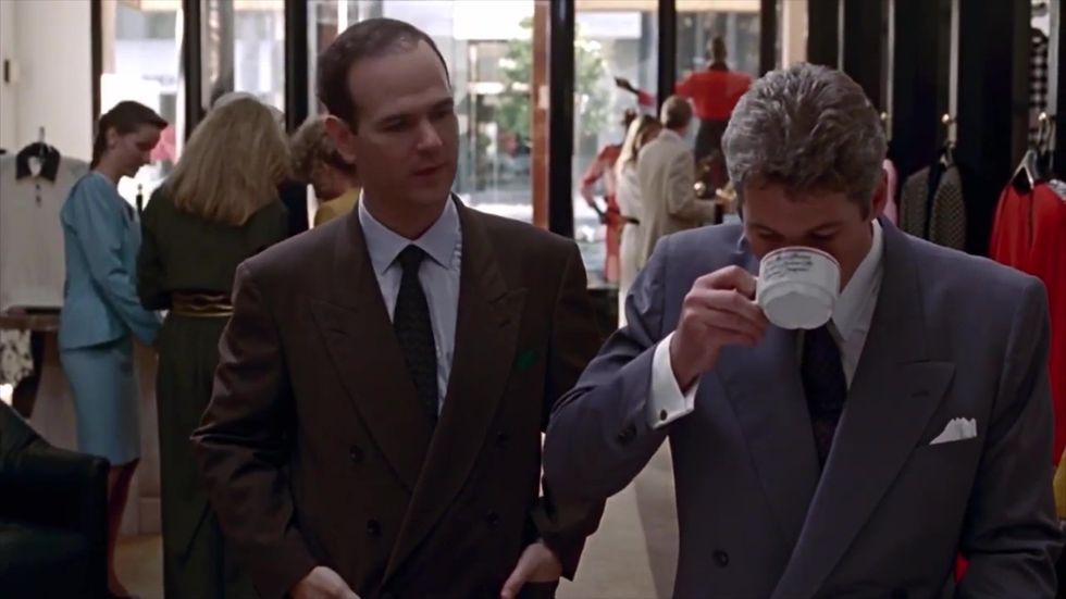 Edward is mean to service staff in Pretty Woman scene