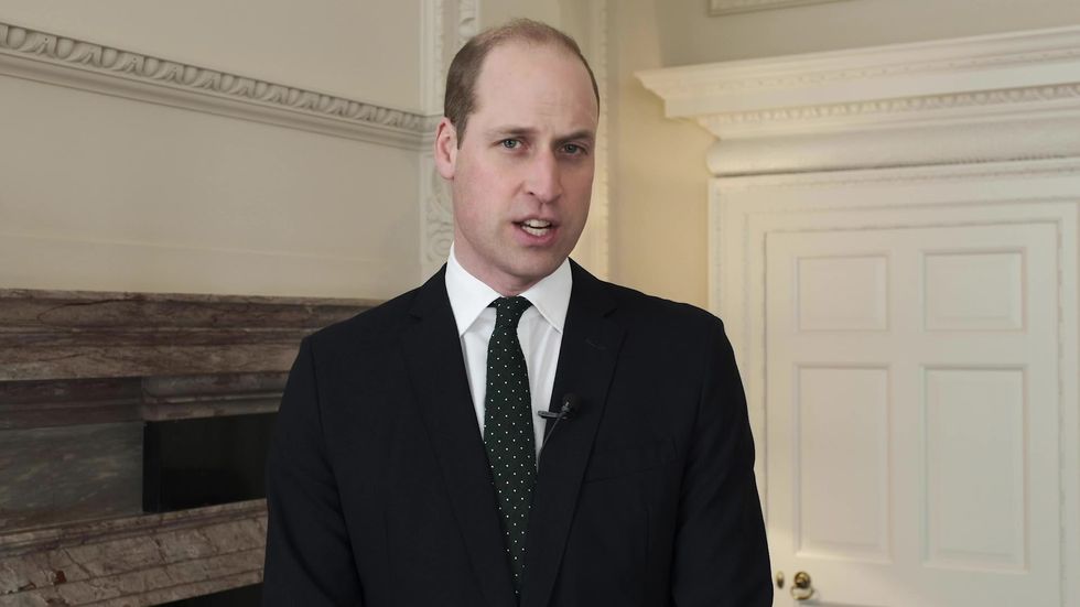 Prince William records fundraising appeal for National Emergencies Trust