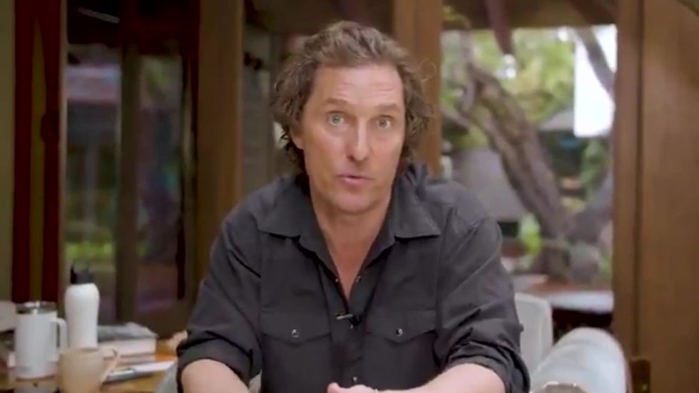 Matthew McConaughey puts out motivational message to followers about coronavirus
