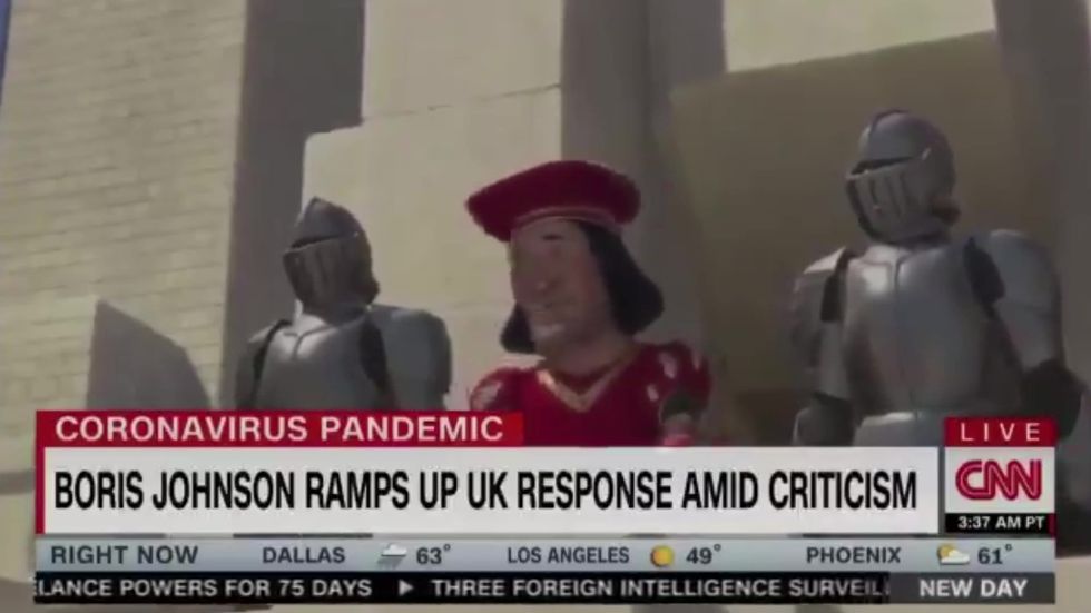 CNN compares Boris Johnson to Lord Farquaad
